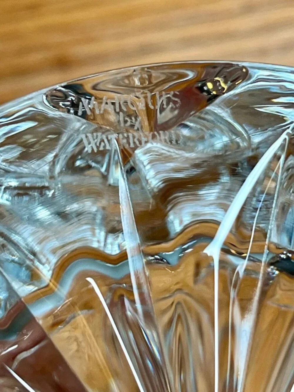 Marquis by Waterford Crystal Brookside 6 3/4 Inch Pitcher with Handle,  30 oz